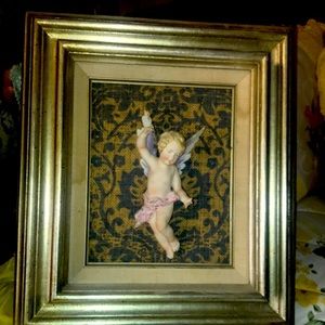 COPY - Porcelain angel a set of two